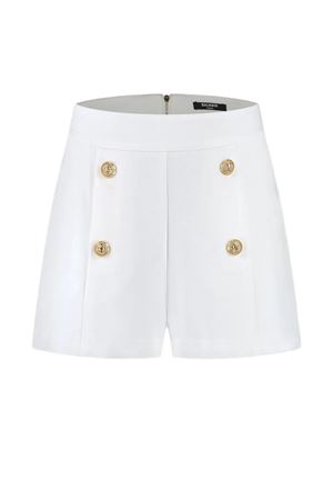 bermuda con lavorazione bottoni BALMAIN PARIS KIDS | BY6B69J0371100OR